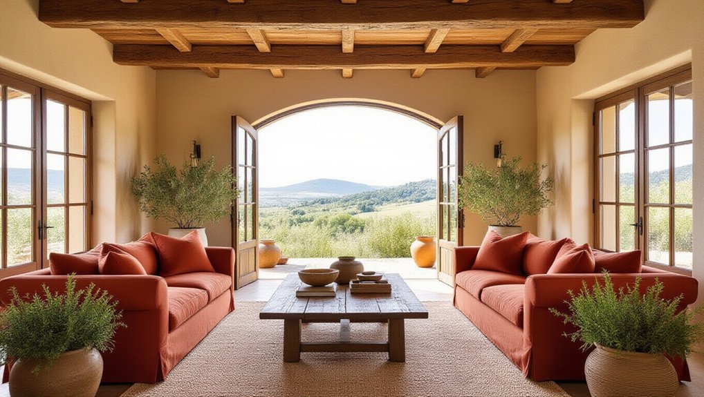 natural materials enhance warmth