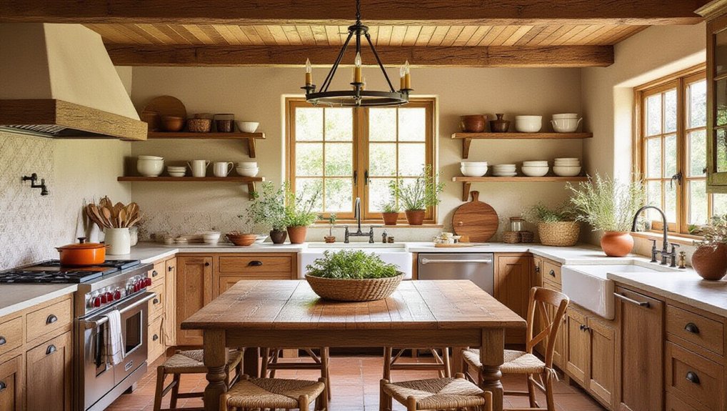 natural wood kitchen transformation
