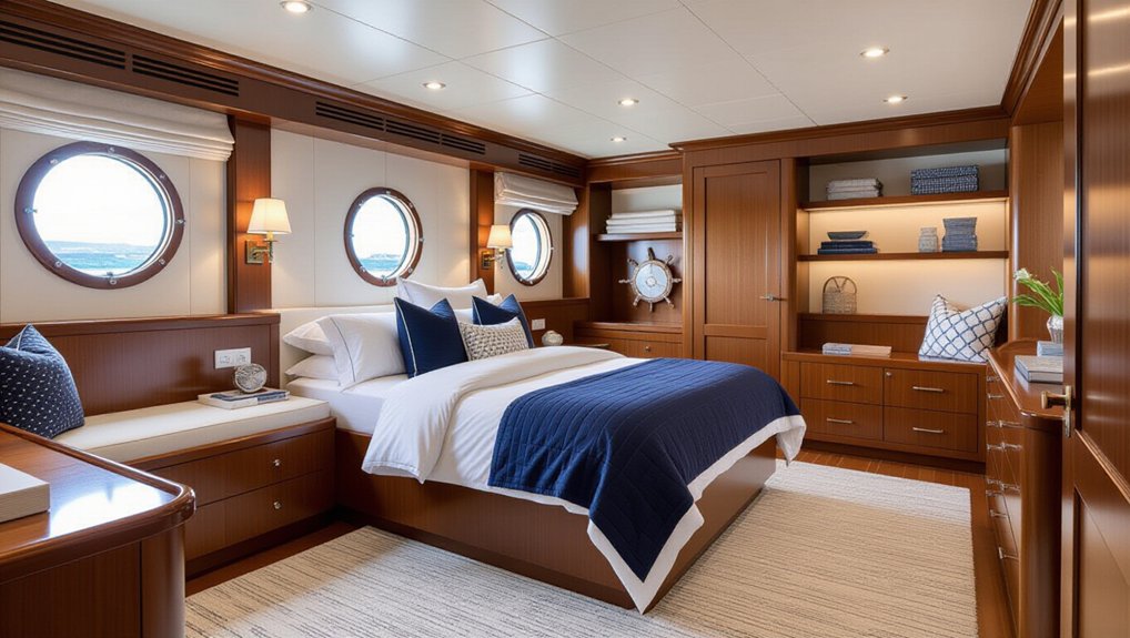 nautical themed cozy retreat