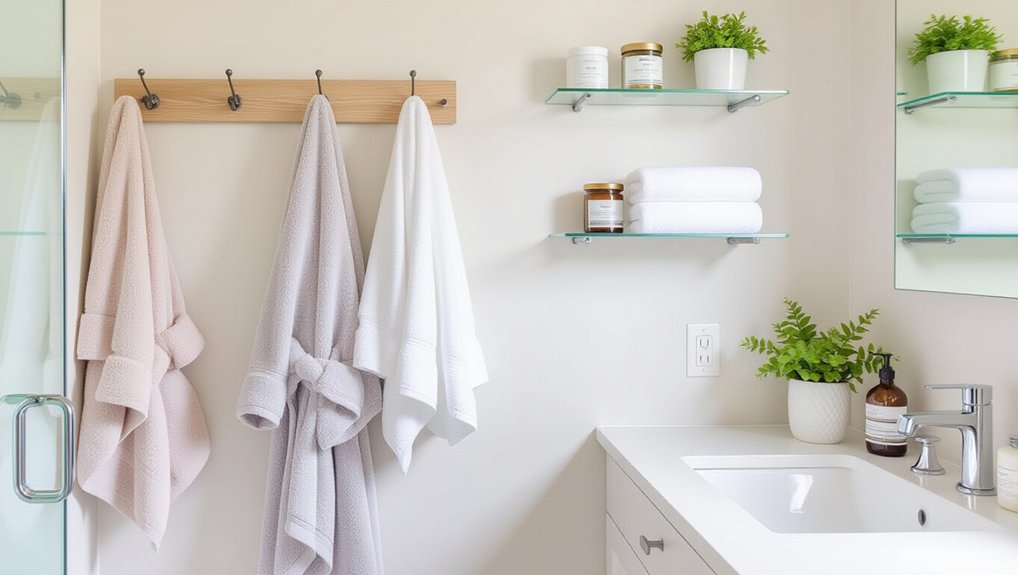 organized bathroom storage solutions