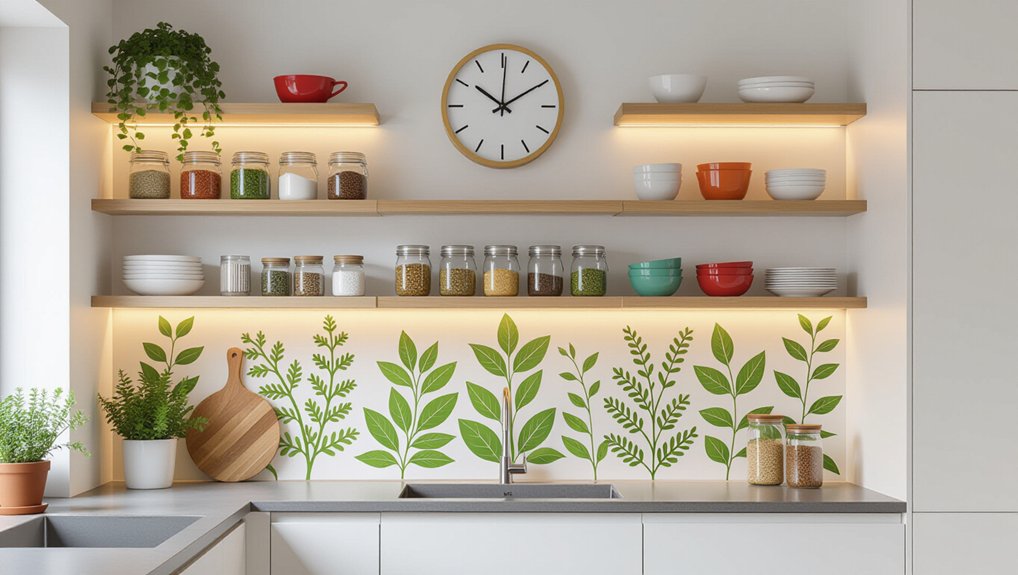 personalize your kitchen walls