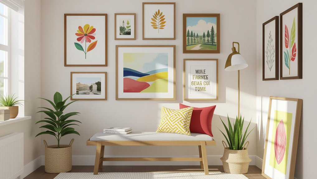personalized photo and art display