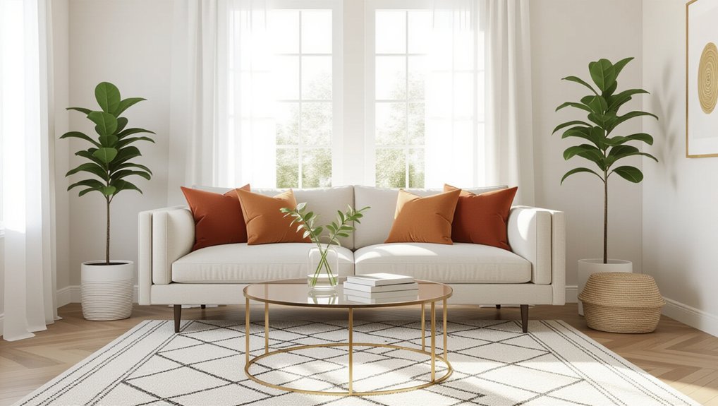 proportionate furniture enhances space
