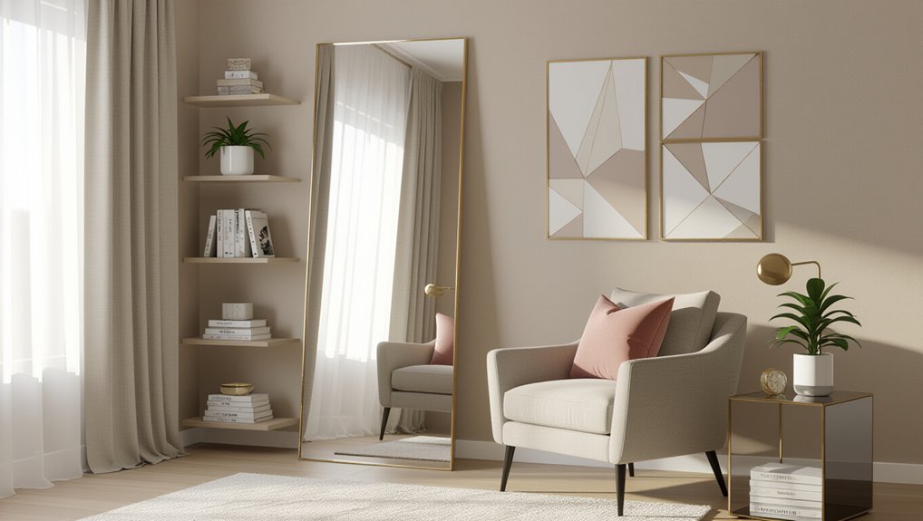 reflective design for space