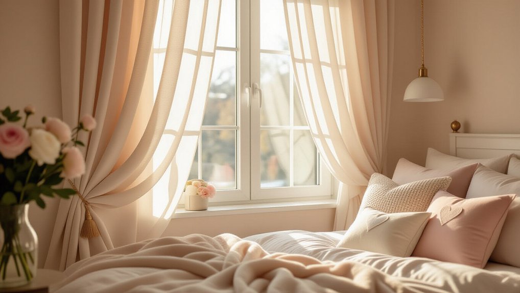 romantic soft curtain ideas