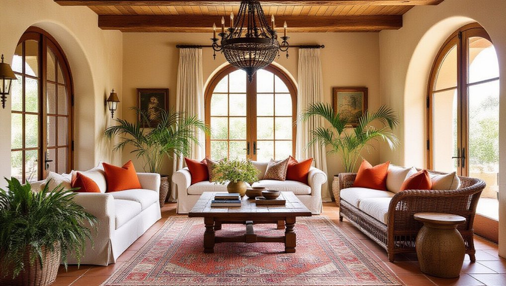 rustic luxury living rooms