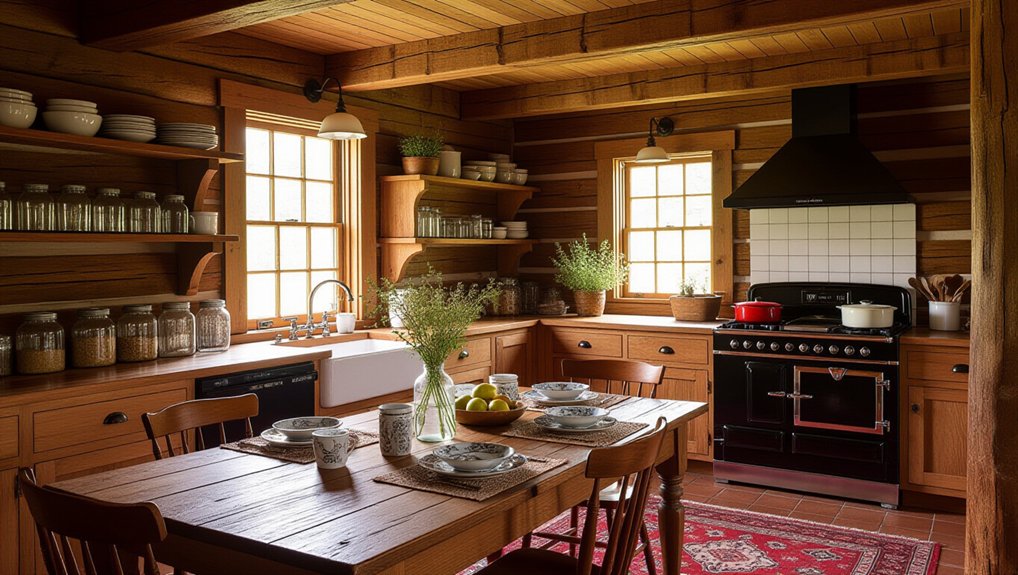 rustic vintage kitchen charm