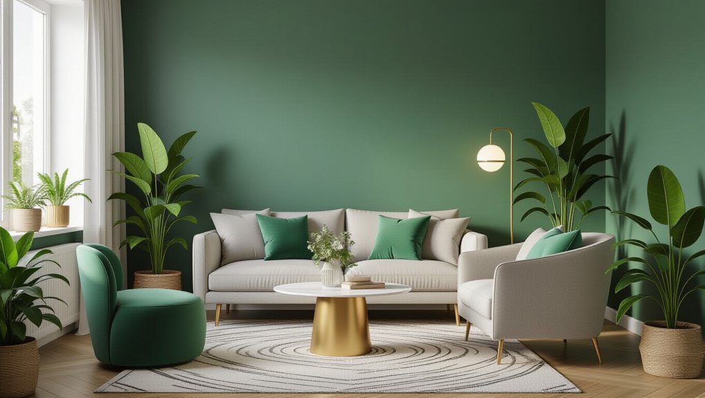 sage emerald green transformation