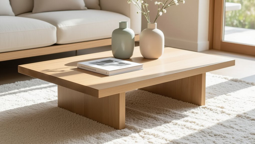 sleek minimalist coffee table designs