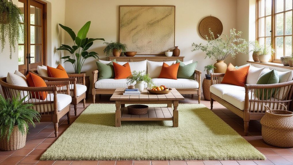 soft cozy sage green