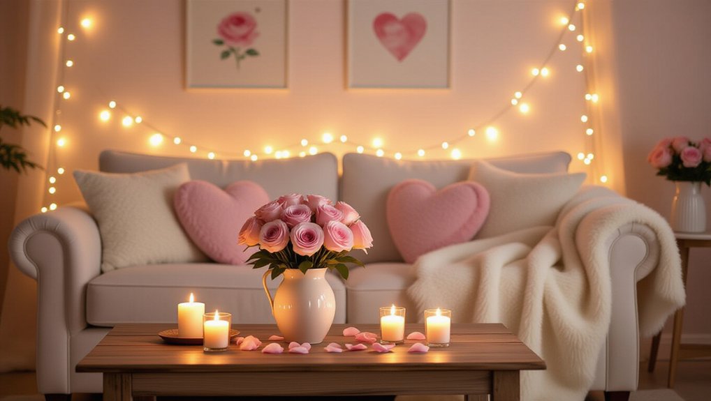 soft lighting for romance