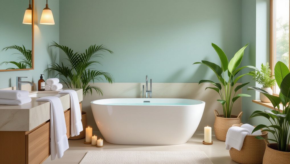 soothing colors cozy textures