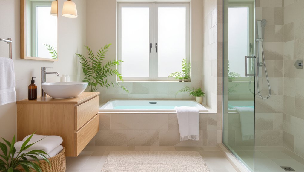 spa like bathroom transformation ideas