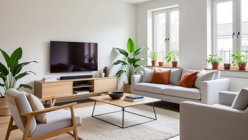 space saving entertainment units