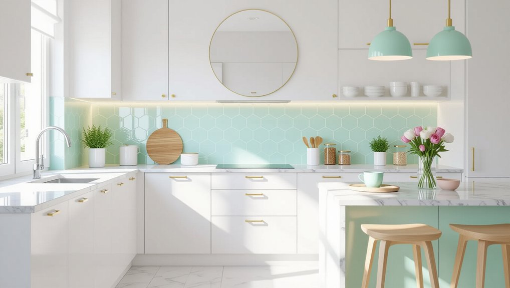 spacious bright inviting kitchen