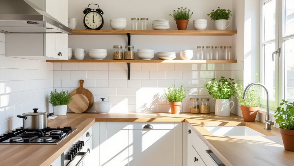 stylish accessible spacious kitchen