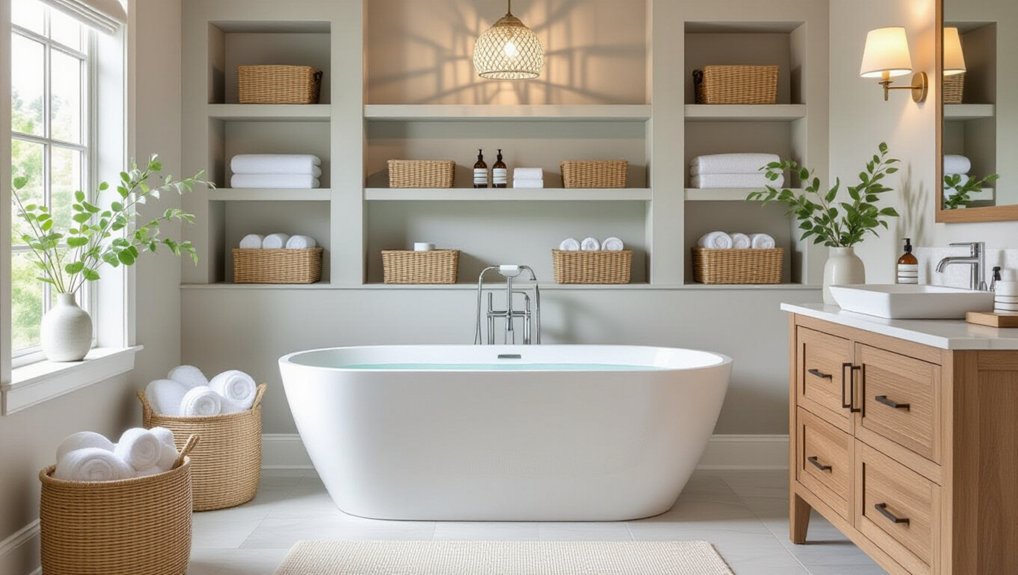 stylish bathroom storage solutions