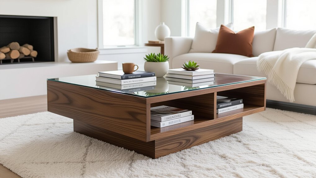 stylish coffee tables storage