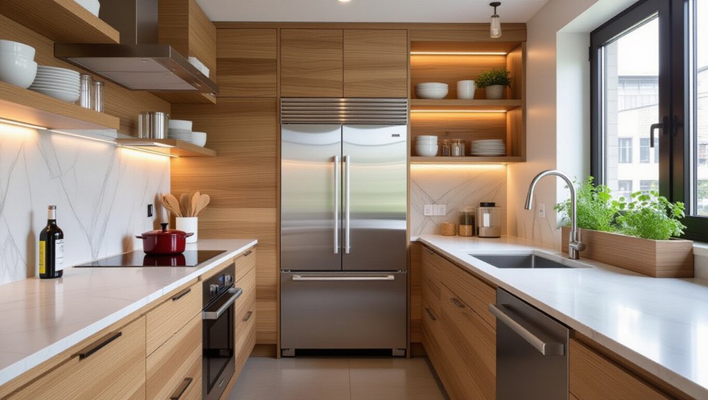 stylish efficient built in appliances