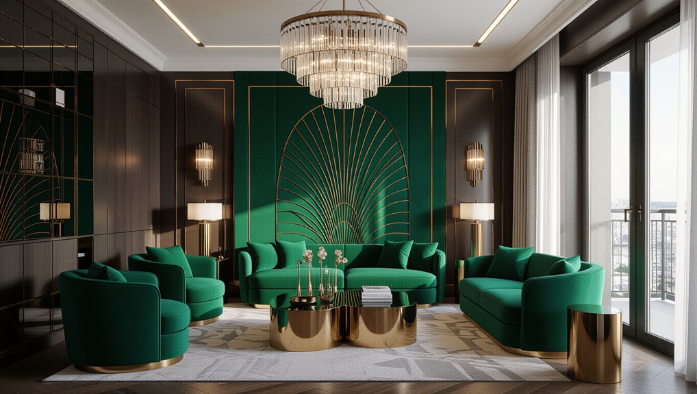 tech enhanced art deco interiors
