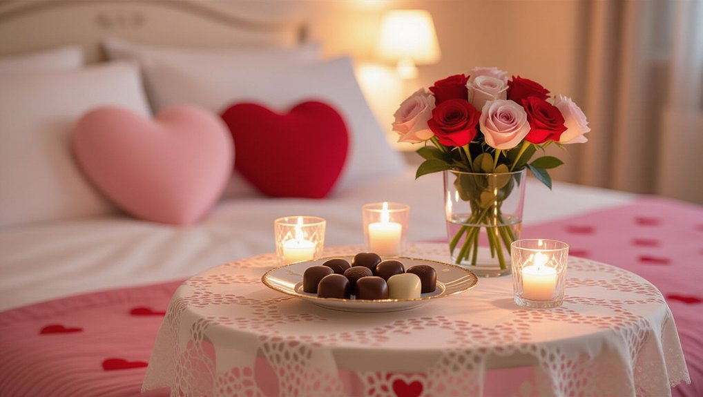 themed bedroom treat settings