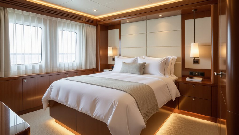 tidy yacht bedroom essentials