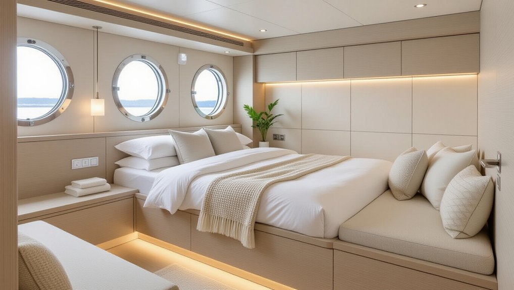 tranquil yacht bedroom transformation