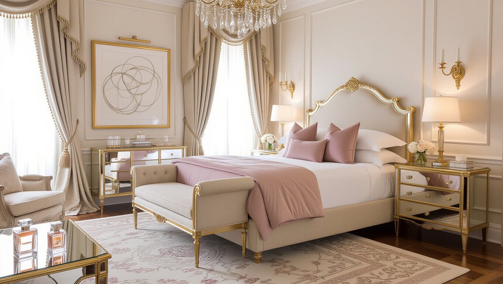 transform your bedroom glamour