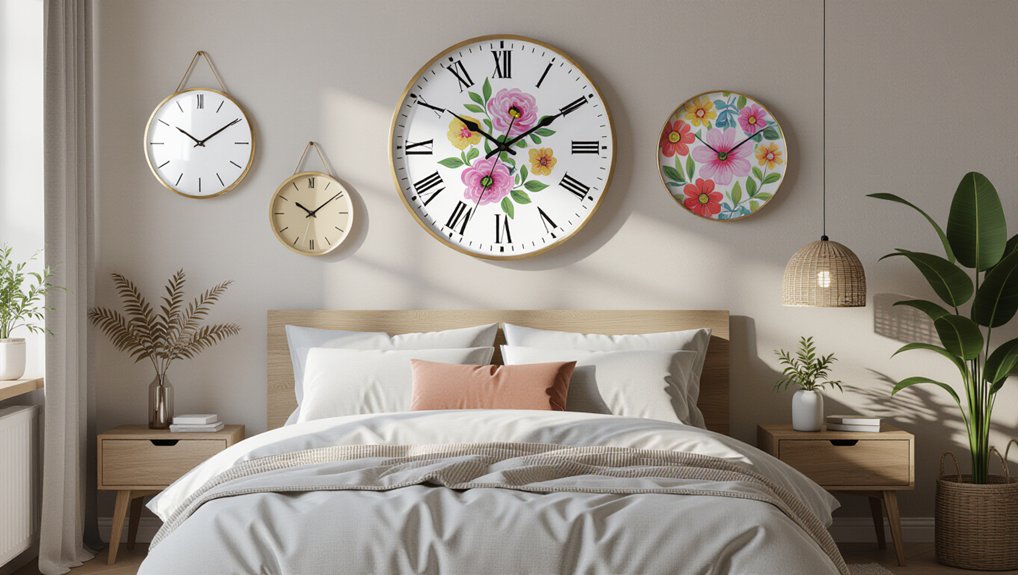 unique clocks enhance decor