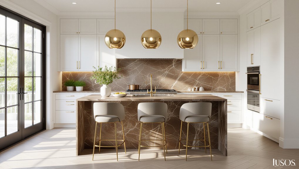 unique vibrant kitchen islands