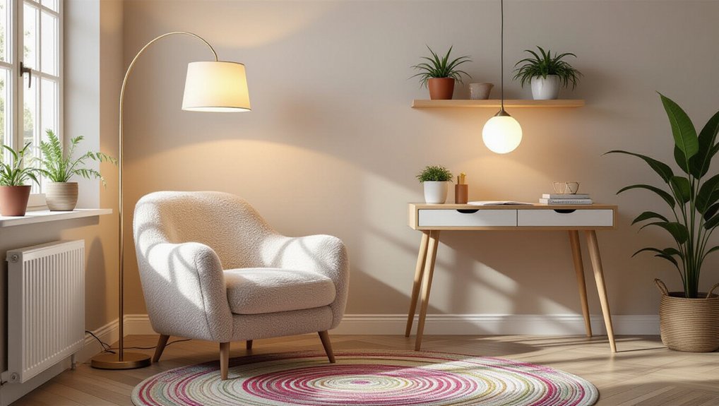 varied lighting creates ambiance