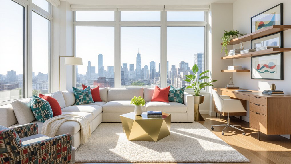 versatile cozy living space