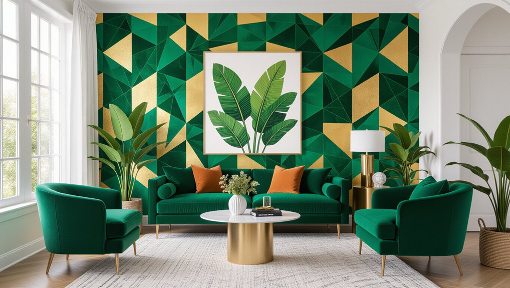 vibrant bold wallpaper transformation