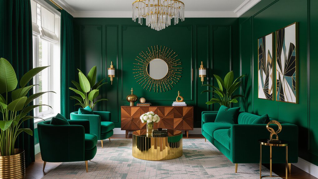 vibrant geometric luxurious retreat