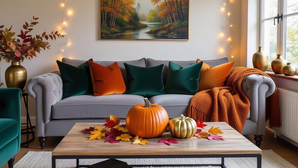 vibrant halloween color palette