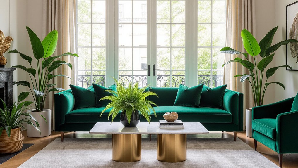 vibrant indoor plant decor
