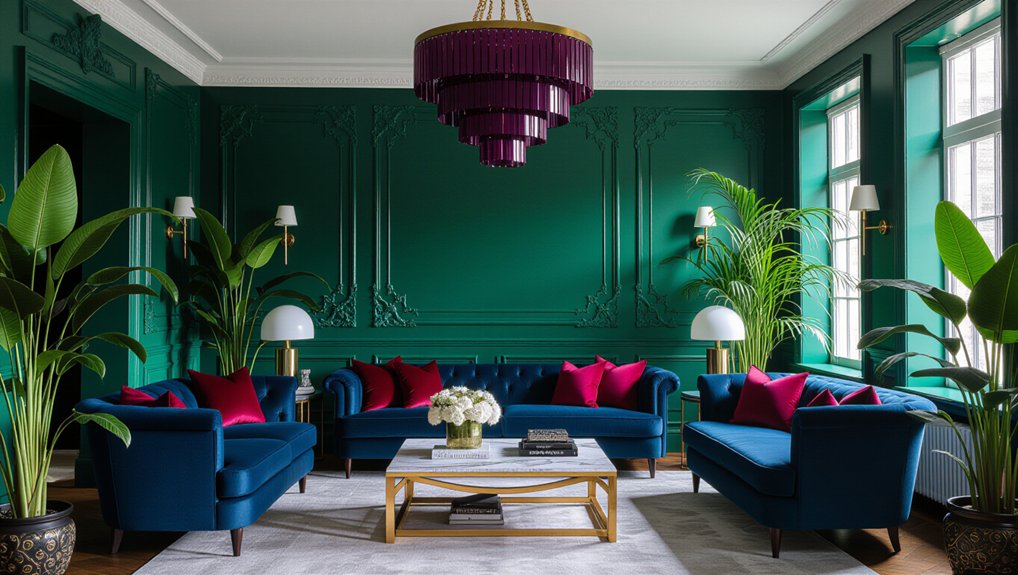 vibrant jewel tone transformation