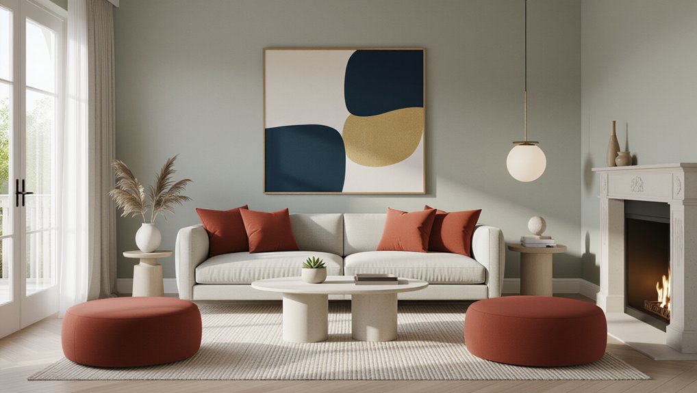 vibrant living room trends