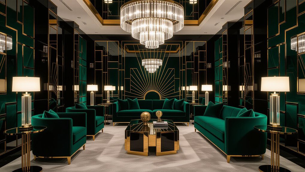 vibrant luxury with geometry