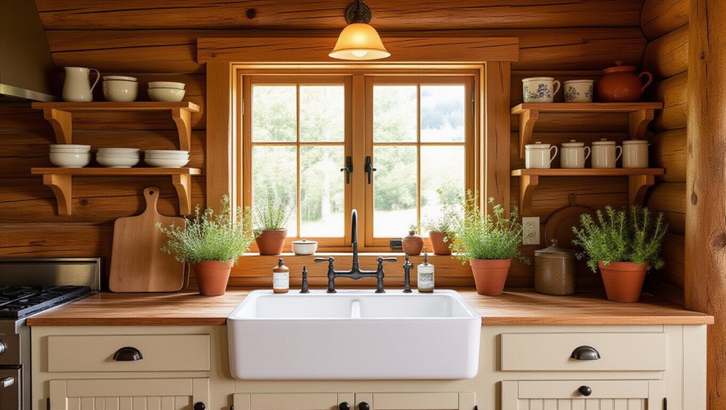 vintage decor enhances warmth